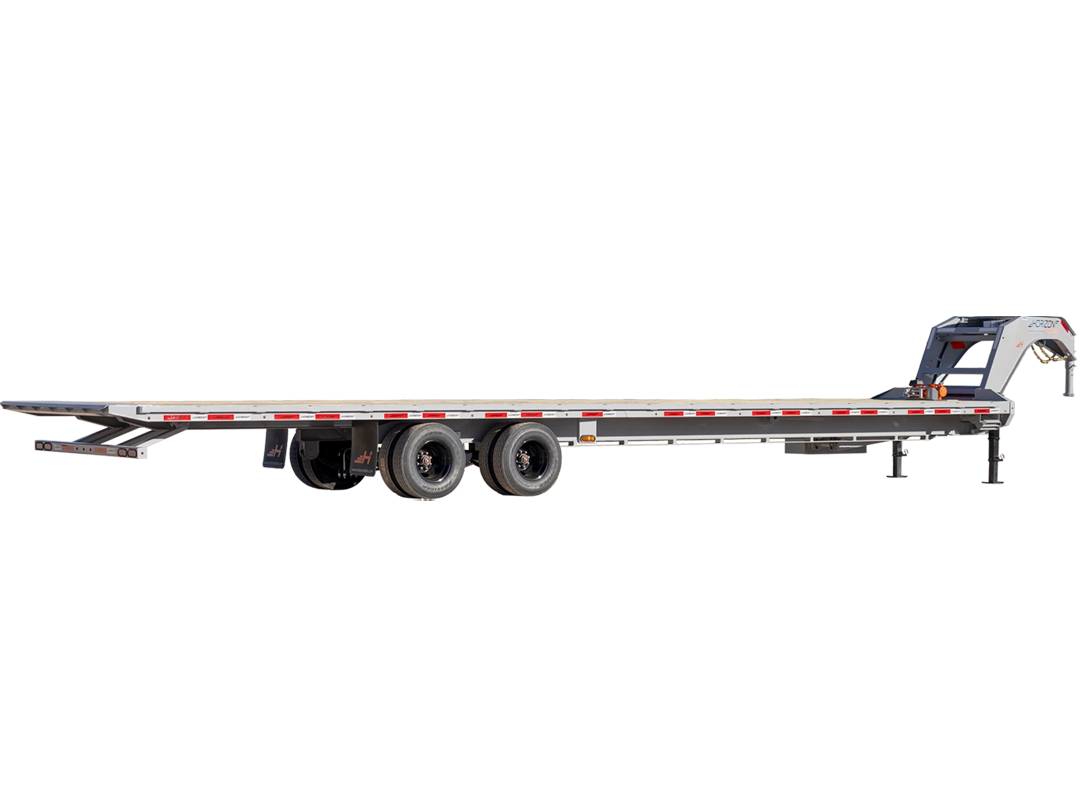 102"x34' Horizon Trailers FFH GN Deckover Full Tilt