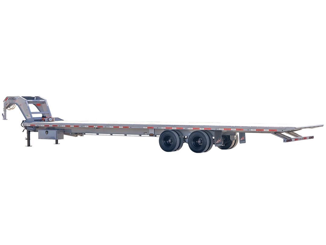 102"x34' Horizon Trailers FFH GN Deckover Full Tilt