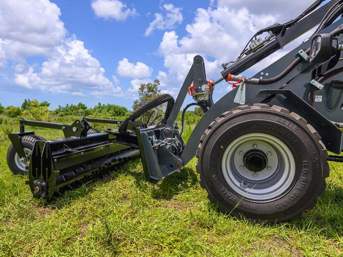 Foxx Loaders ST275-TR Cab Pro Attach Compact Wheel Loader Telescopic Reach, 50 HP Engine