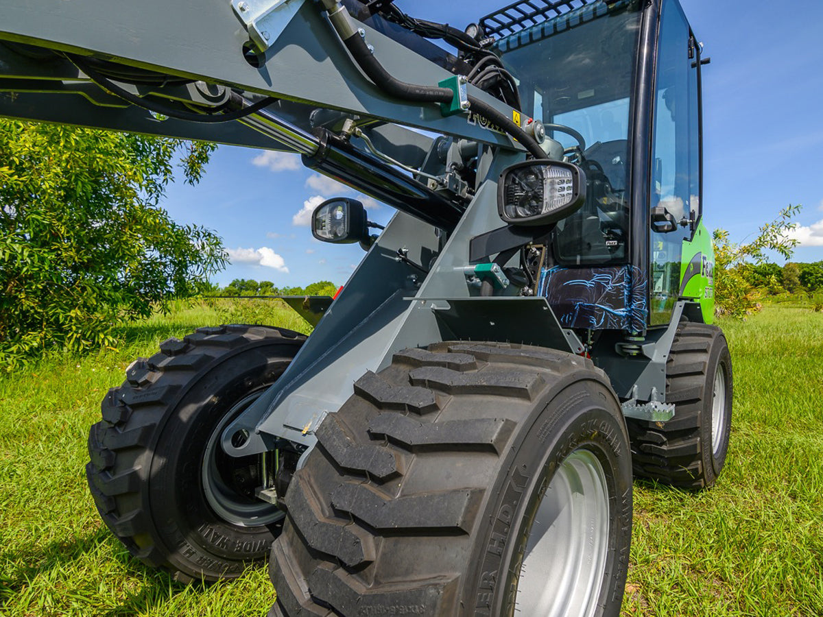 Foxx Loaders ST275-TR Cab Pro Attach Compact Wheel Loader Telescopic Reach, 50 HP Engine