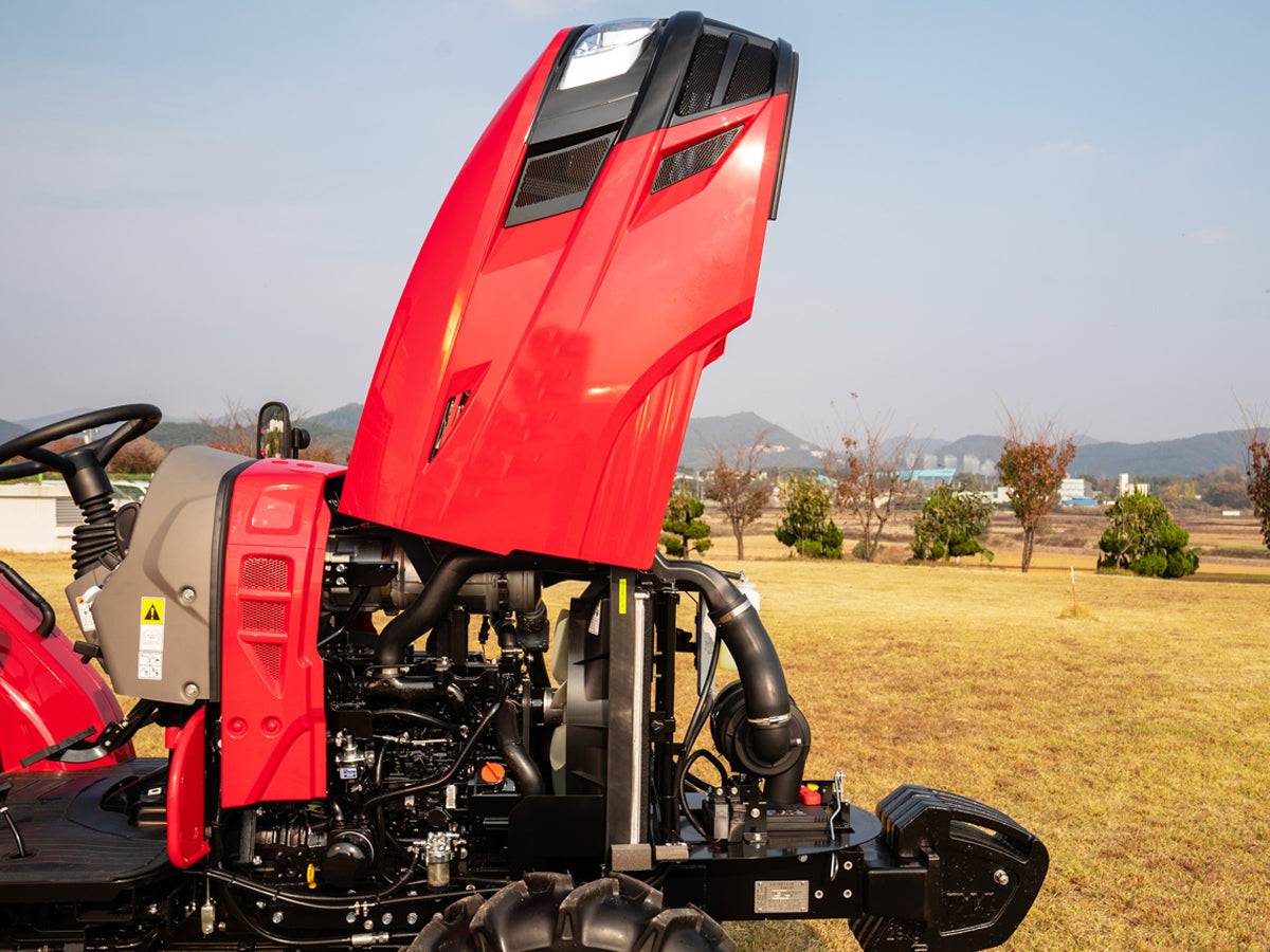 TYM T474HC Series 3 Compact Tractor 48.3 HP Engine, 2689.6 lb Hitch Lift Capacity