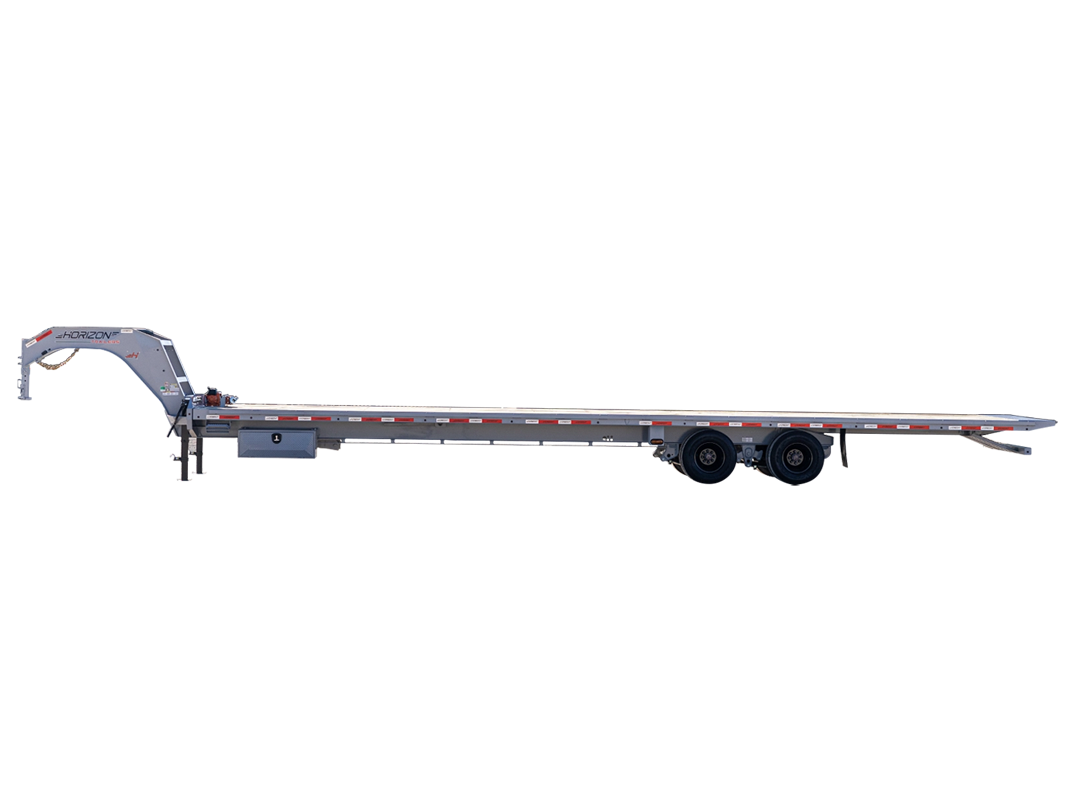 102"x34' Horizon Trailers FFH GN Deckover Full Tilt