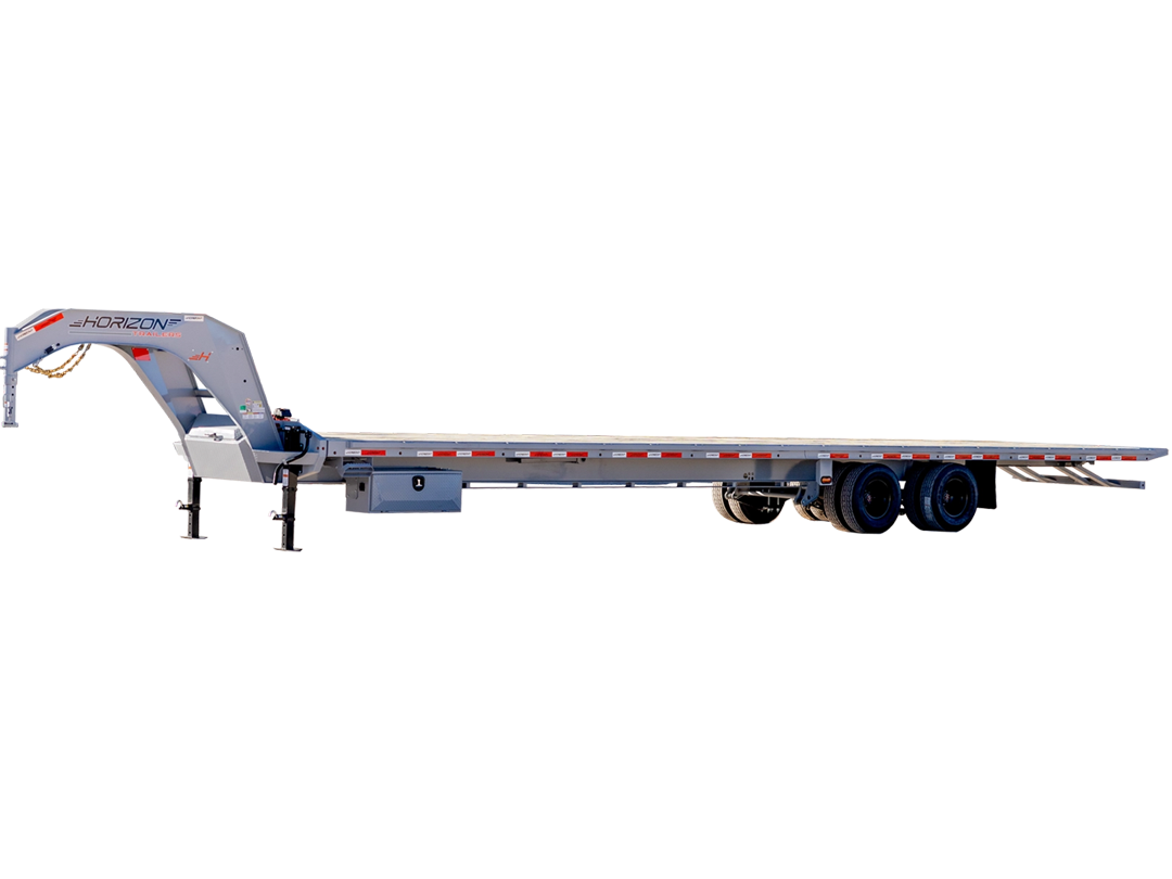 102"x34' Horizon Trailers FFH GN Deckover Full Tilt