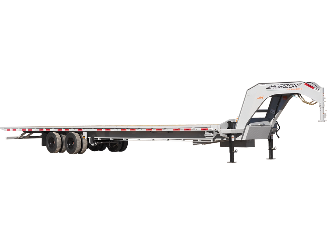 102"x34' Horizon Trailers FFH GN Deckover Full Tilt