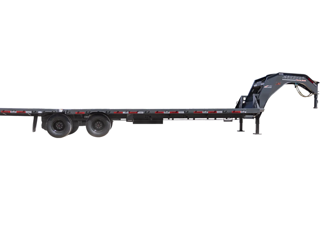 102"x30' Horizon Trailers FYZ GN Deckover Full Tilt