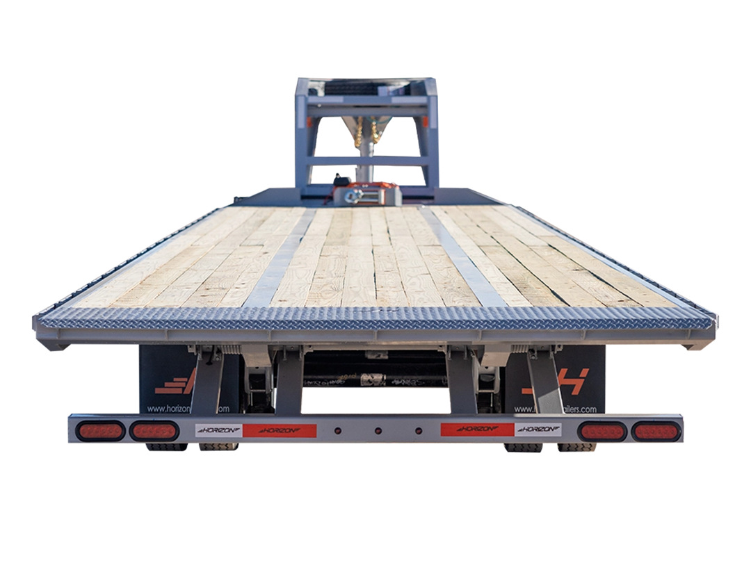 102"x34' Horizon Trailers FFH GN Deckover Full Tilt