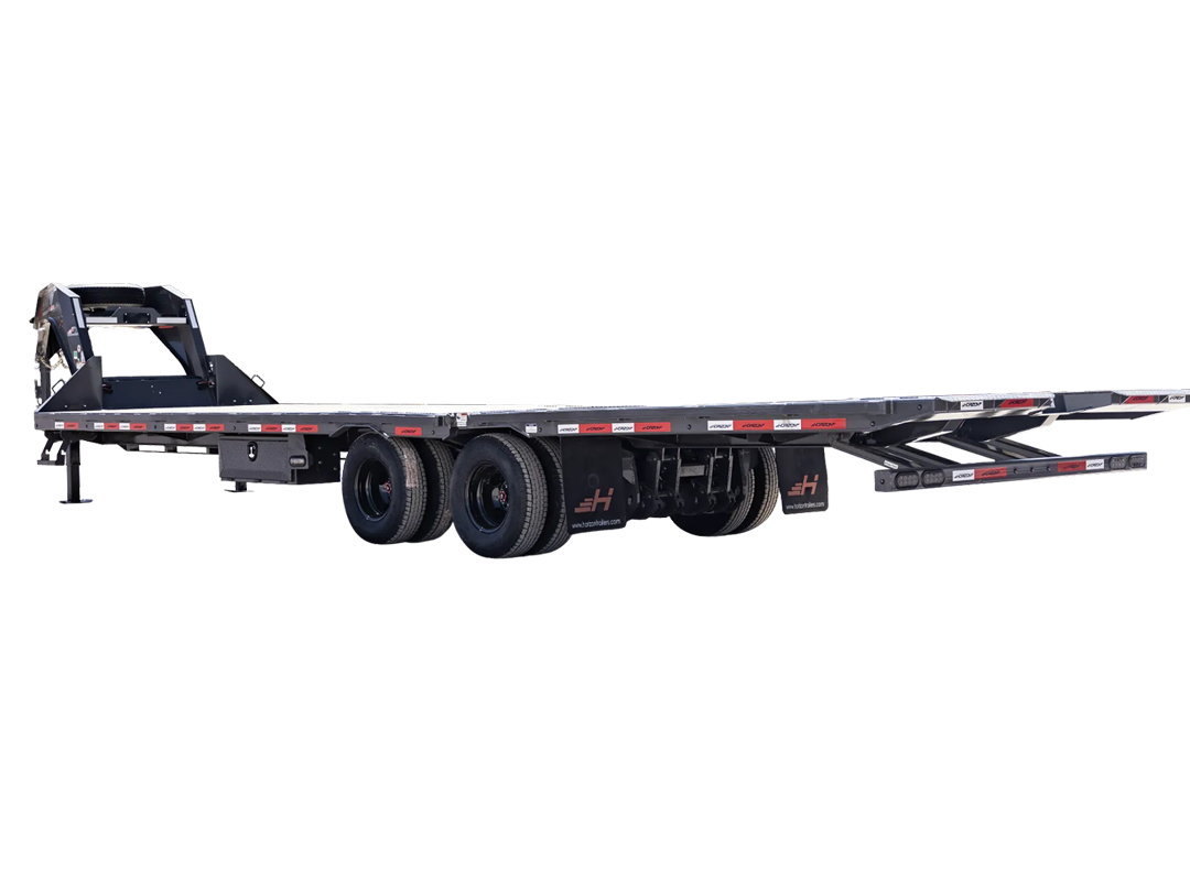 102"x30' Horizon Trailers FYZ GN Deckover Full Tilt