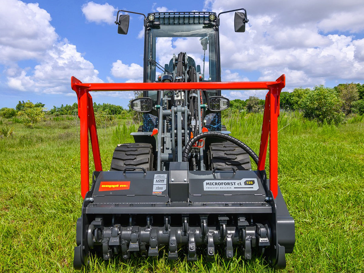 Foxx Loaders ST275-TR Cab Pro Attach Compact Wheel Loader Telescopic Reach, 50 HP Engine