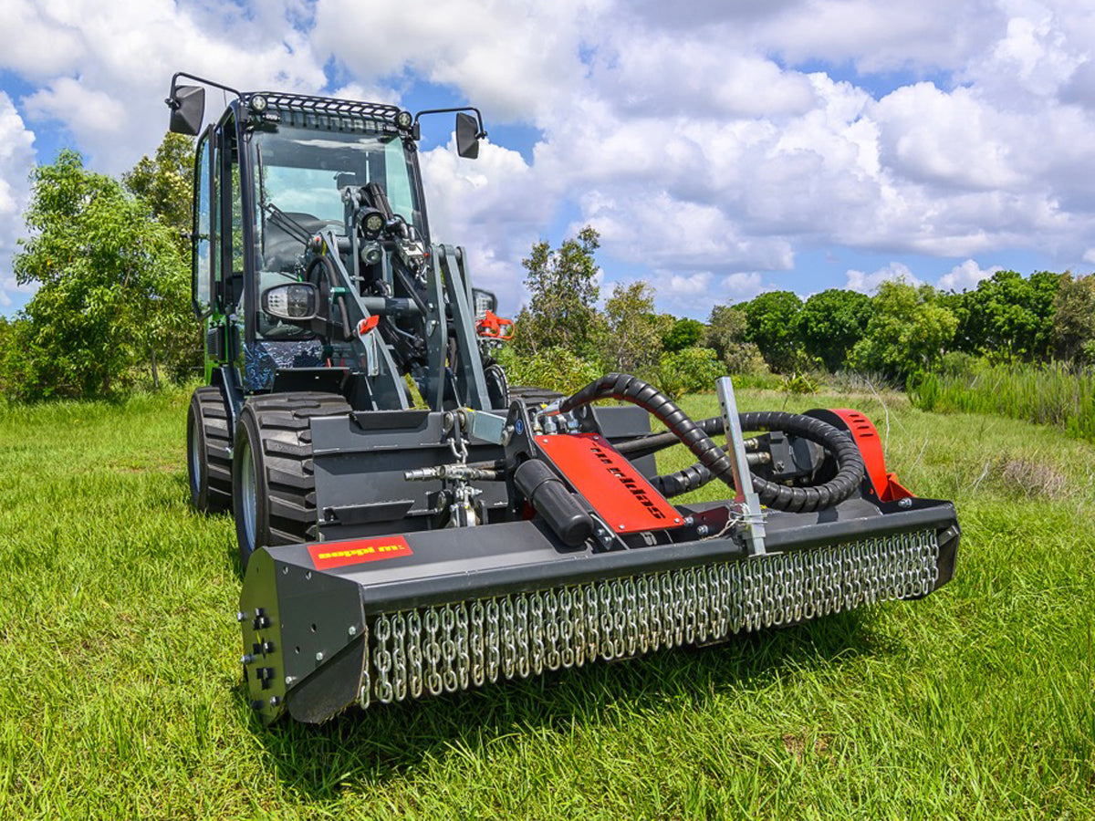 Foxx Loaders ST275-TR Cab Pro Attach Compact Wheel Loader Telescopic Reach, 50 HP Engine