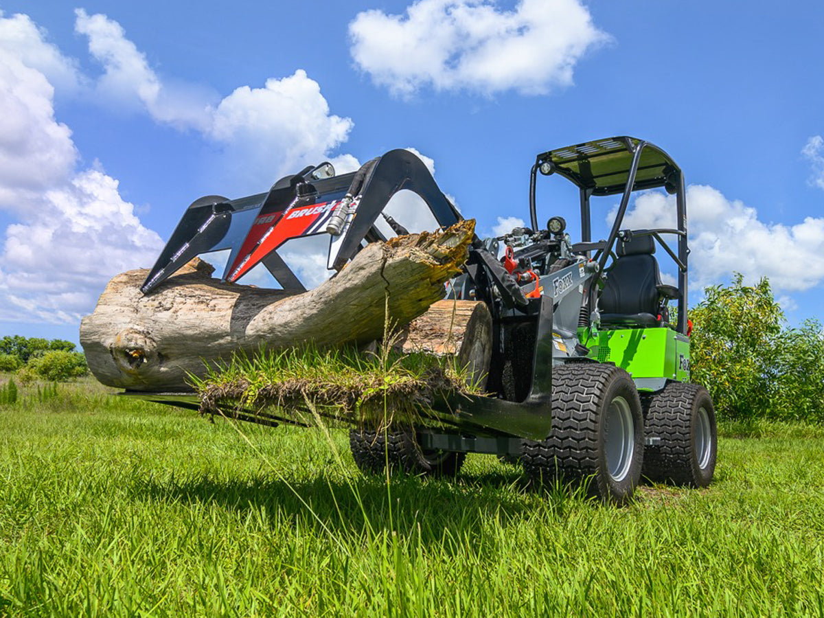 Foxx Loaders ST125-TR Compact Wheel Loader Telescopic Reach, All-Steel Construction, 25 HP Engine
