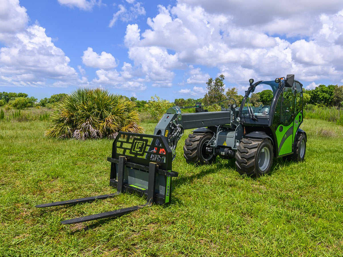 Foxx Loaders CML555- CAB Compact Telehandler, 50 HP Engine