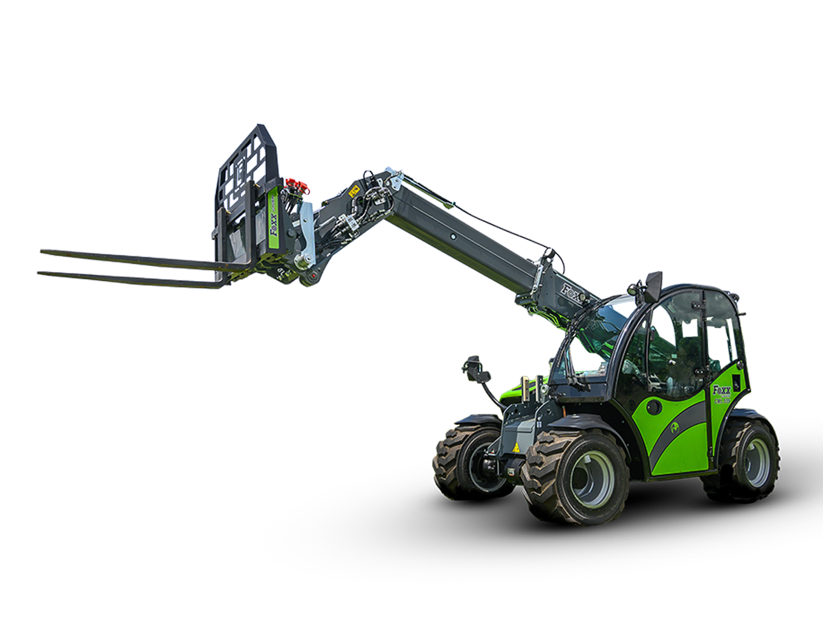 Foxx Loaders CML555- CAB Compact Telehandler, 50 HP Engine