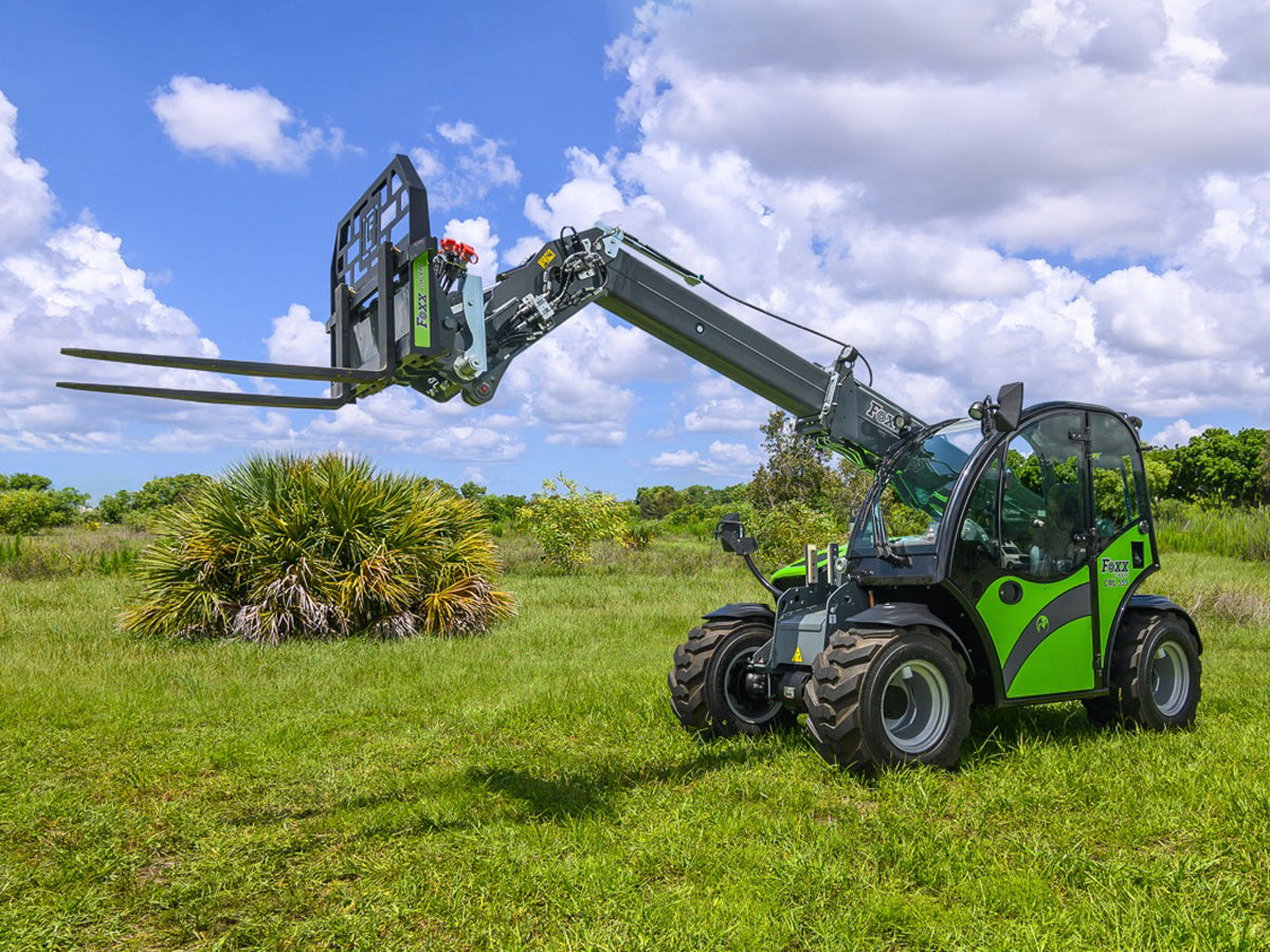 Foxx Loaders CML555- CAB Compact Telehandler, 50 HP Engine