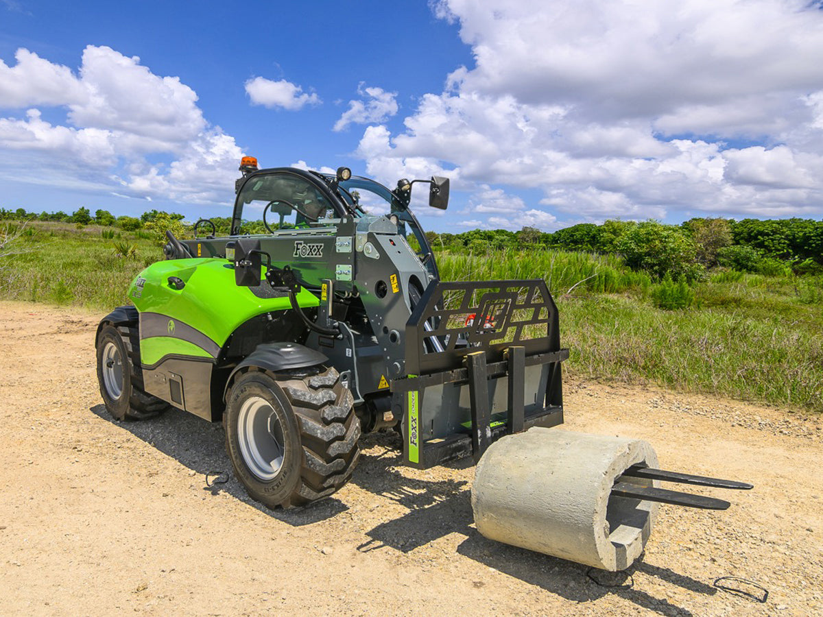 Foxx Loaders CML555- CAB Compact Telehandler, 50 HP Engine