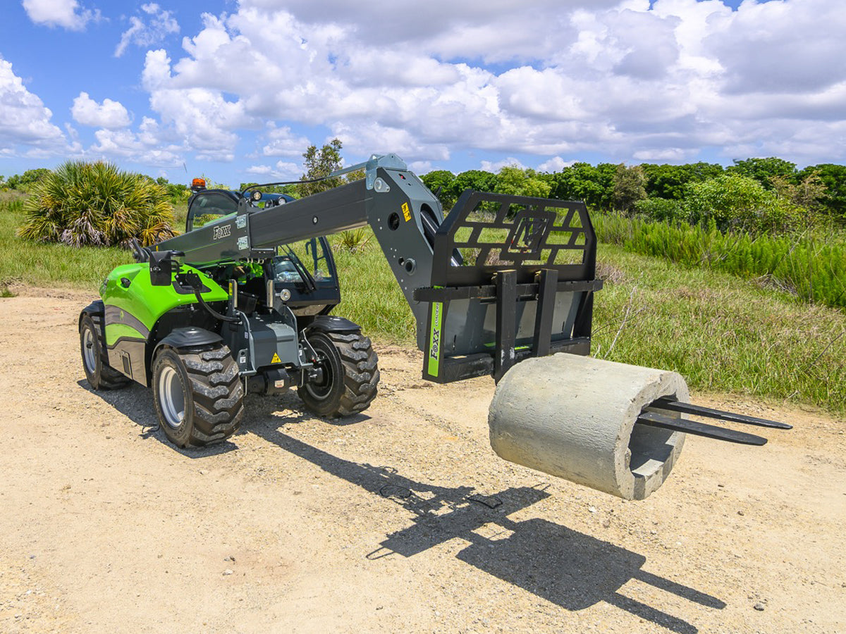 Foxx Loaders CML555- CAB Compact Telehandler, 50 HP Engine