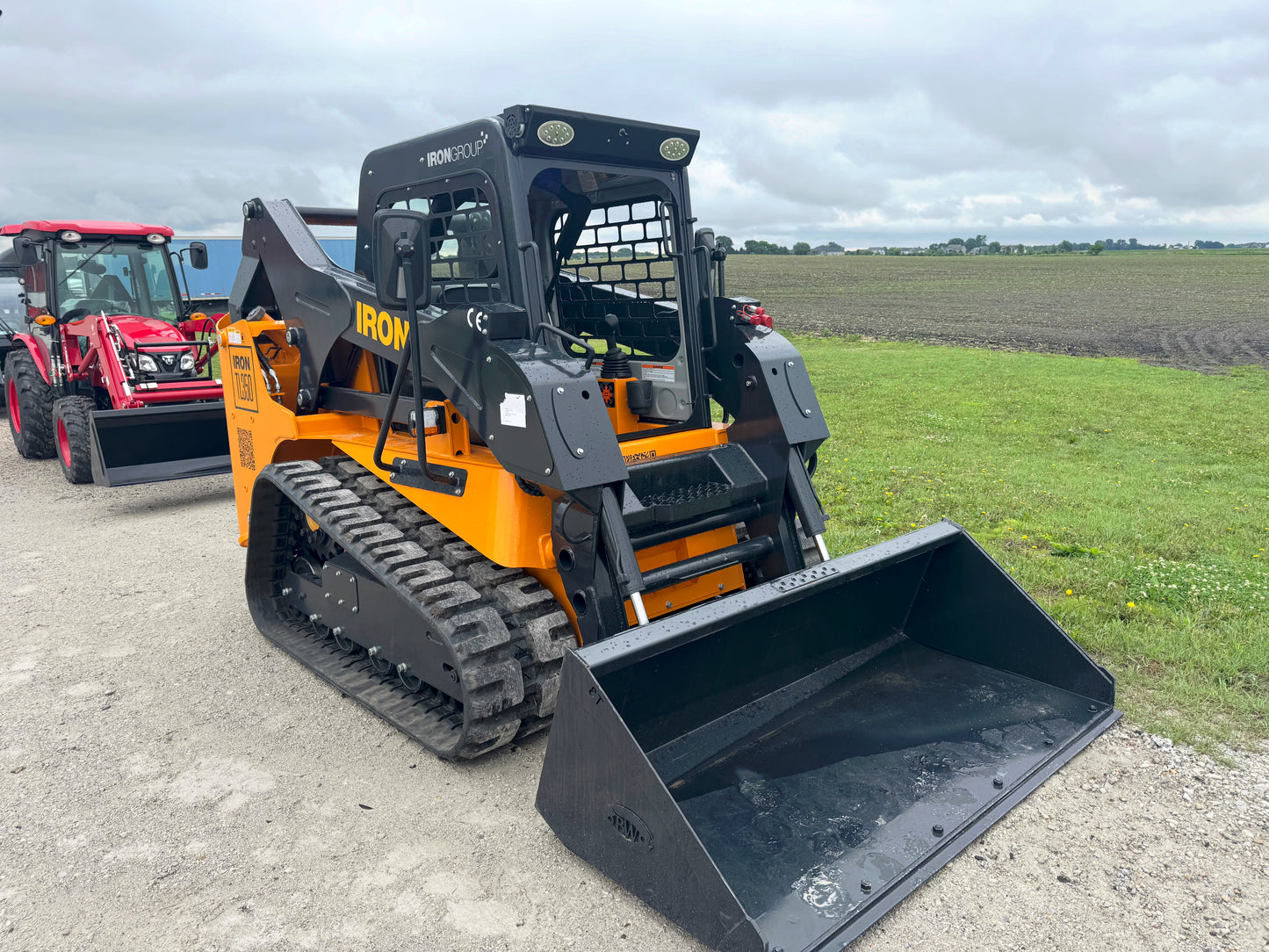 IRON TL350  Compact Track Loader 74.5 HP Cummins