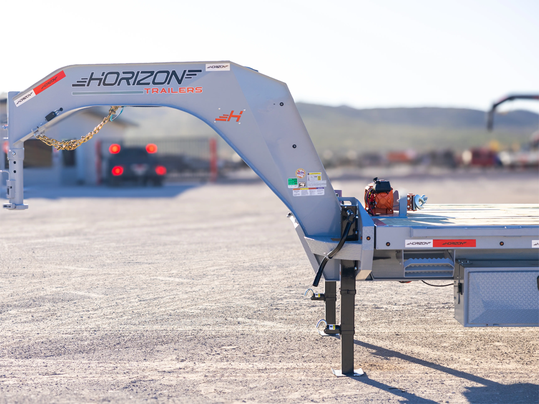 102"x34' Horizon Trailers FFH GN Deckover Full Tilt