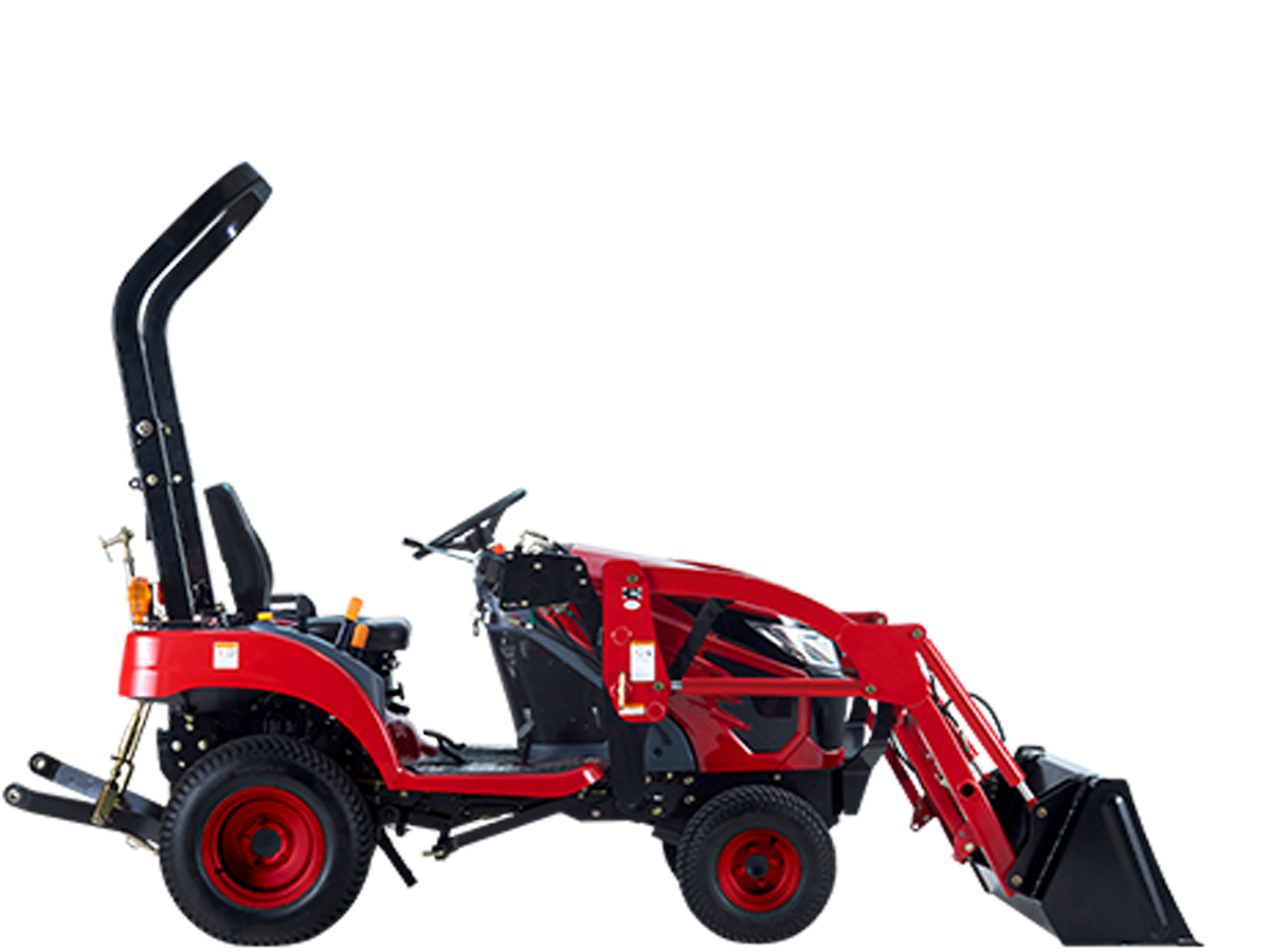 TYM T224H Series 1 Sub-Compact Tractor 21.5hp Engine, 1100lb Hitch Lift Capacity