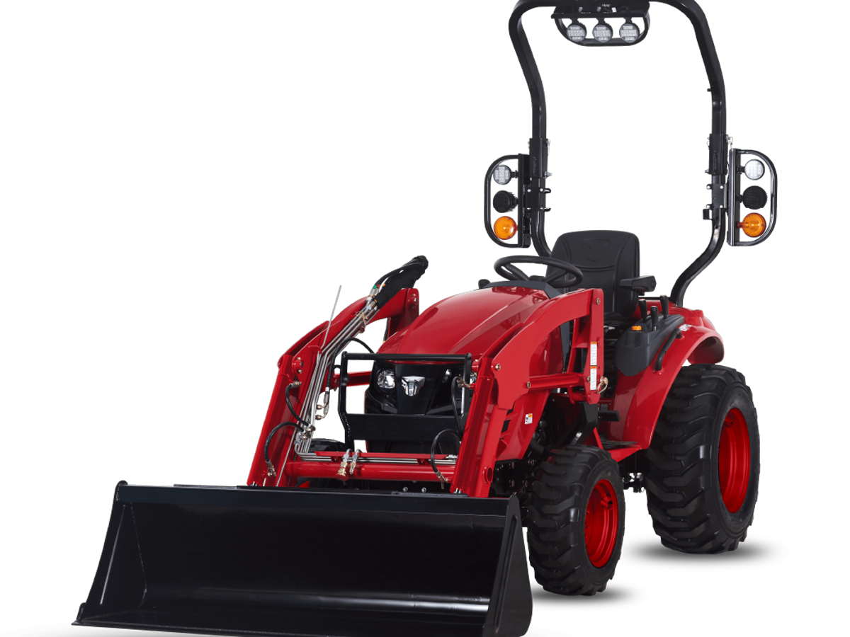 TYM T25H Series 2 Sub-Compact Tractor 24.7 HP Engine, 1551.2 lb Hitch Lift Capacity
