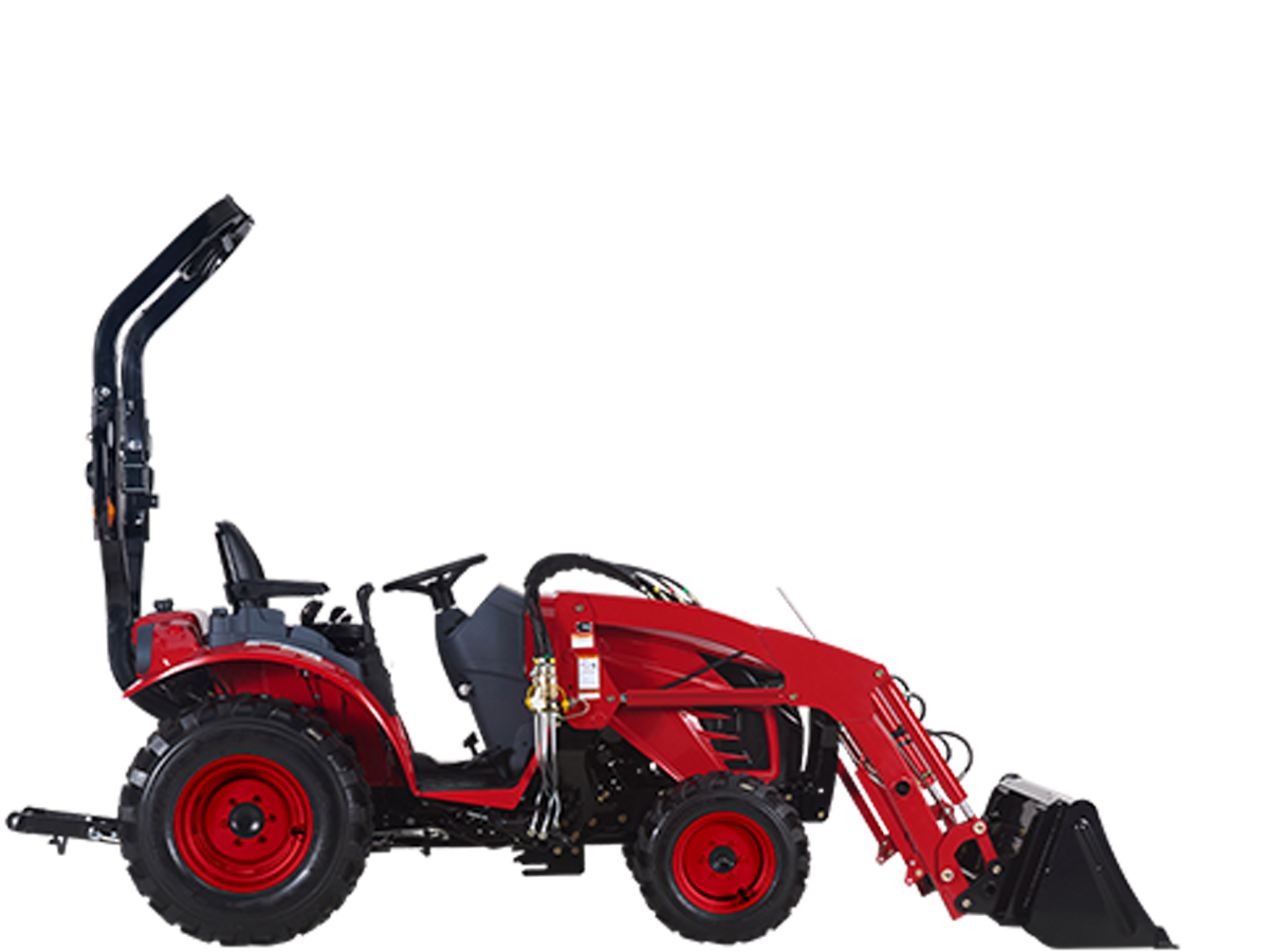 TYM T25H Series 2 Sub-Compact Tractor 24.7 HP Engine, 1551.2 lb Hitch Lift Capacity