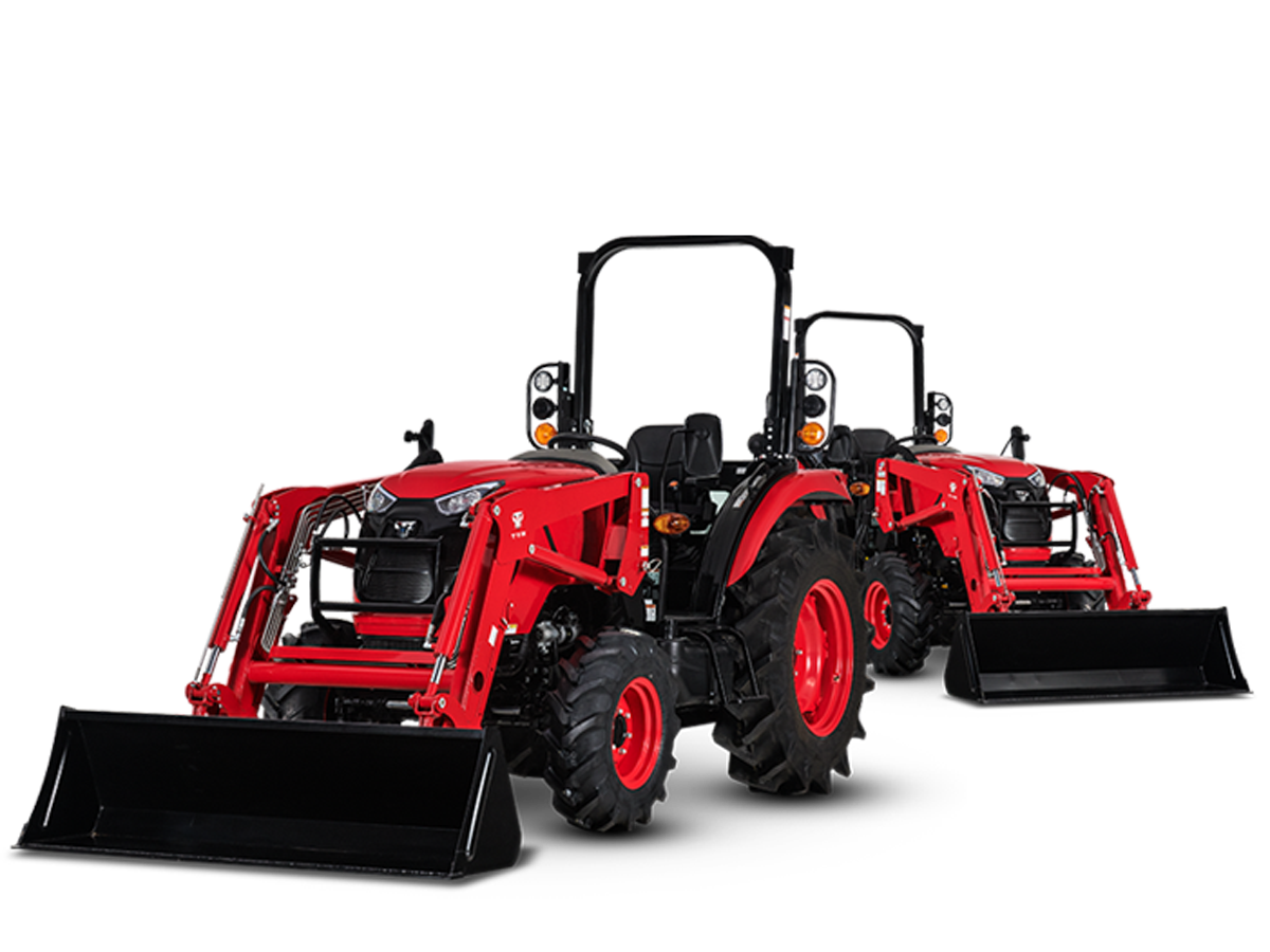 TYM T574HC Series 4 Compact Tractor 55 HP Engine, 3822 lb Hitch Lift Capacity