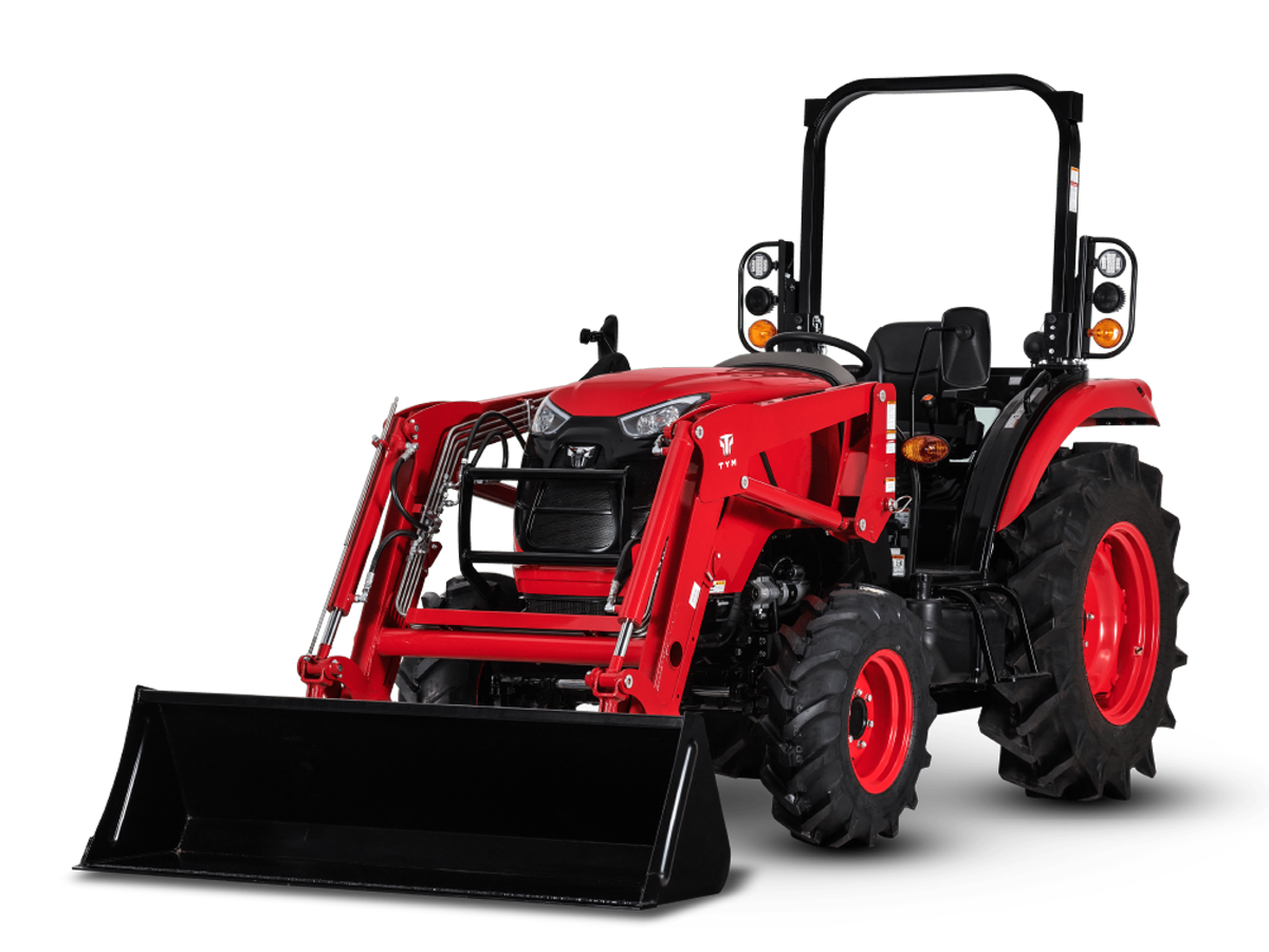 TYM T494 Series 4 Compact Tractor 48.3hp Engine, 3822lb Hitch Lift Capacity