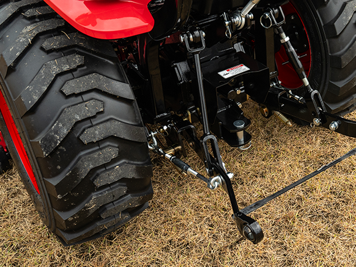 TYM T25H Series 2 Sub-Compact Tractor 24.7 HP Engine, 1551.2 lb Hitch Lift Capacity